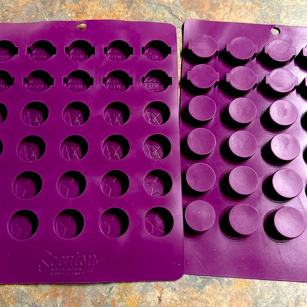 Scentsy wax molds